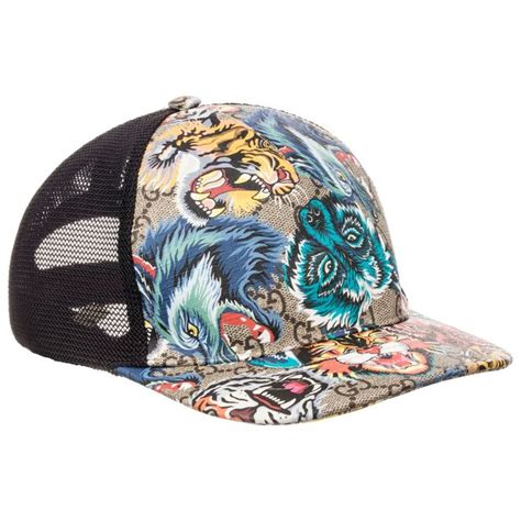 gucci casquette lion|gucci animal logos.